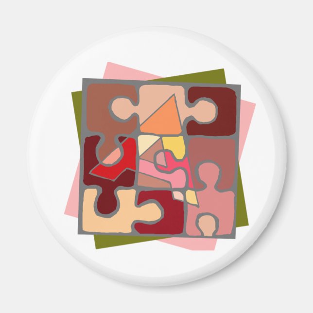 Imán del autismo (Frente)