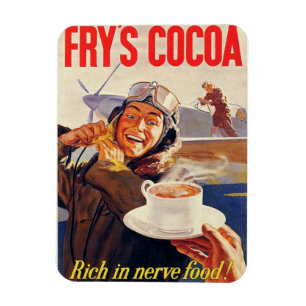 Imán del aviador del cacao de la fritada