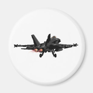 Imán del avión de combate del avispón F/A-18