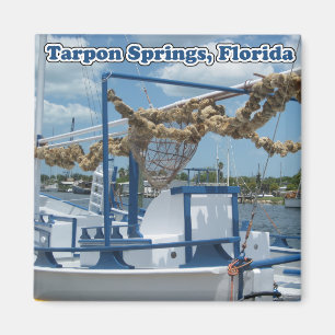 Imán del barco de la esponja de Tarpon Springs