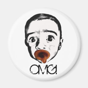 Imán del bebé de OMG