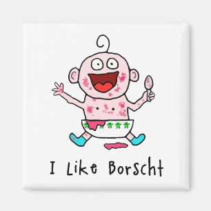 Imán del bebé del Borscht