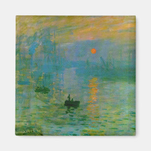 Imán del Bello Artes de la salida del sol de la