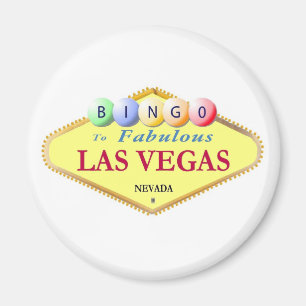 Imán del bingo de Las Vegas