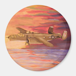 Imán del bombardero B25