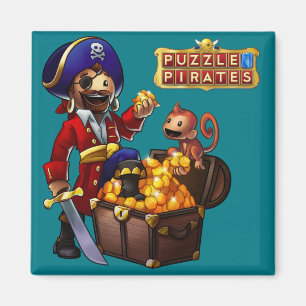 Imán del botín del pirata