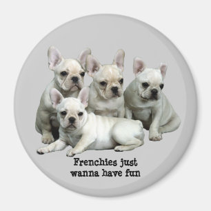 Imán del bulldog francés
