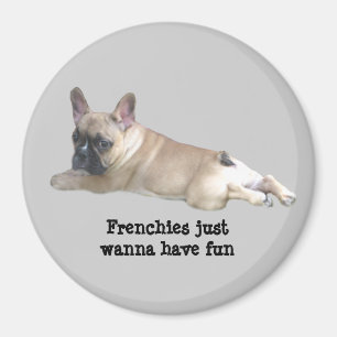 Imán del bulldog francés