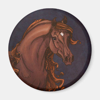 Imán del caballo árabe