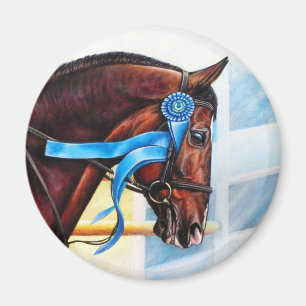 Imán del caballo - corazón valiente