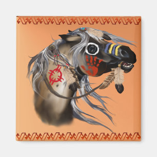 Imán del caballo de guerra