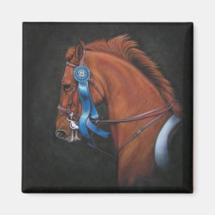 imán del caballo de la cinta azul - Omar Shariff