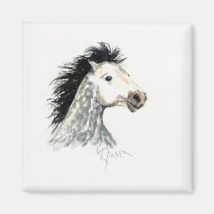 Imán del caballo del mustango