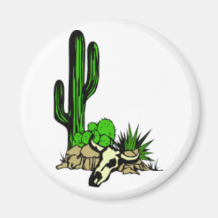 Imán del cactus de Arizona