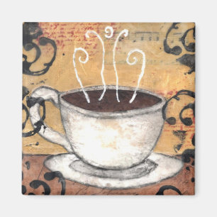 Imán del café