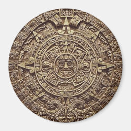 imán del calendario maya