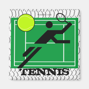 Imán del campo de tenis