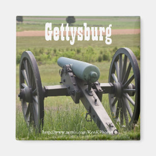 Imán del cañón de Gettysburg