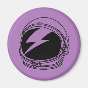 Imán del casco de Bowie