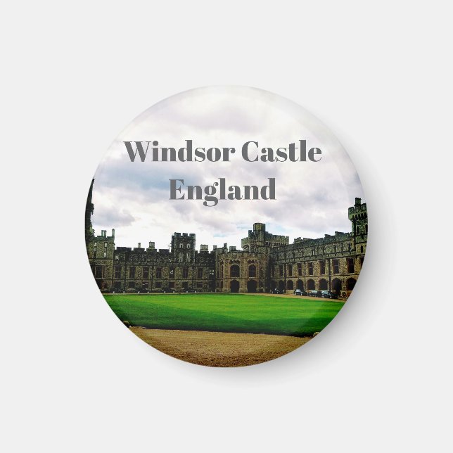 Imán del Castillo de Windsor Inglaterra (Frente)