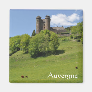 Imán del castillo francés de Auvergne