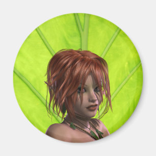 Imán del chica de Elven