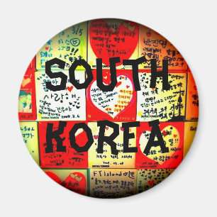 Imán del círculo de la Corea del Sur