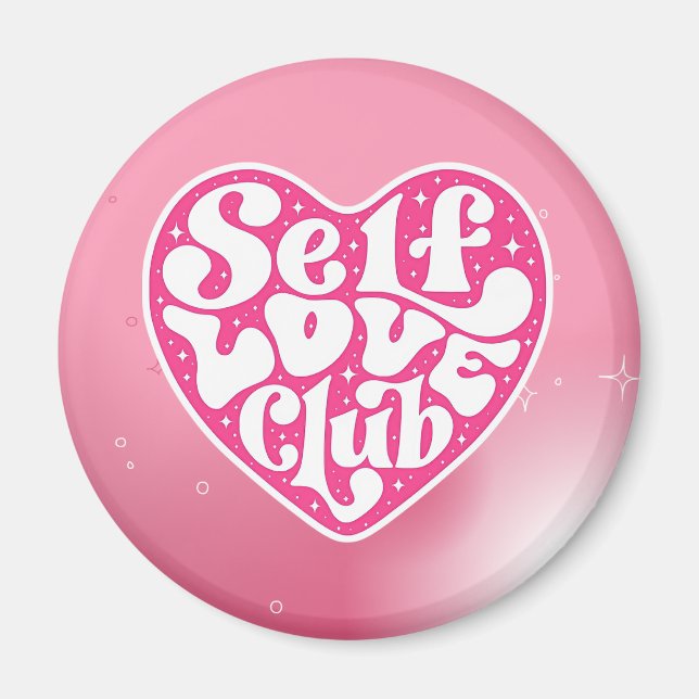 Imán del Club del Amor Propio (Frente)