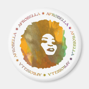 Imán del coche de Afrobella