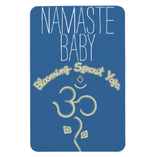 Imán del coche de bebé de Namaste