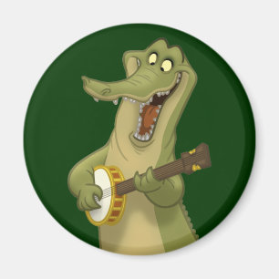 Imán del cocodrilo del Banjo-Strummin'