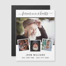 Imán del collage de fotos conmemorativas siempre