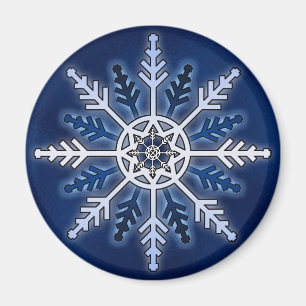 Imán del copo de nieve