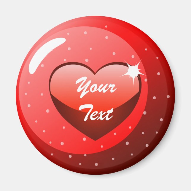 Imán del corazón (Frente)