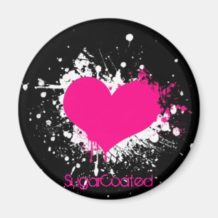 Imán del corazón de Emo