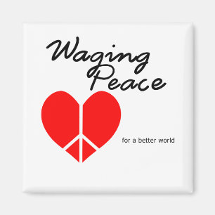 Imán del corazón de la paz