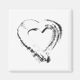 Imán del Corazón de Nieve