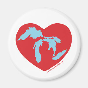 Imán del corazón del MI