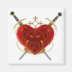 Imán Del Corazón Y Los Dagas