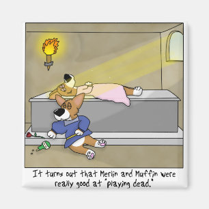 Imán del Corgi de Romeo y de Juliet