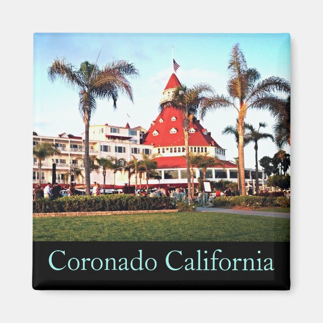 Imán Del Coronado Hotel, Photo Magnet (Frente)