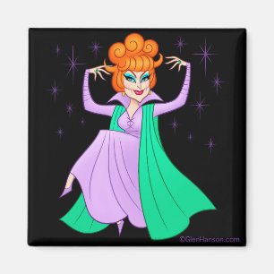 Imán del cuadrado de la "madre entrometida" por l