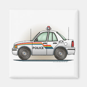 Imán del cuadrado del coche del poli del coche de