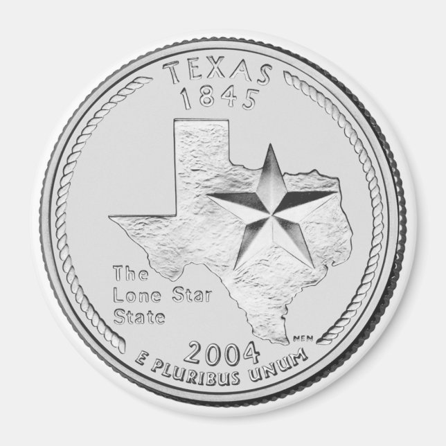 imán del Cuartel Estatal de Texas 2004 (Frente)