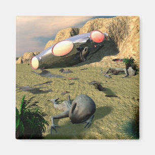 Imán del desplome del UFO de Roswell