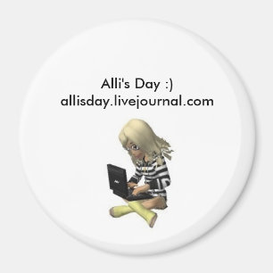 Imán del día de Alli