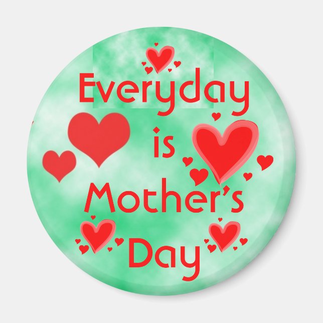 imán del Día de la Madre (Frente)