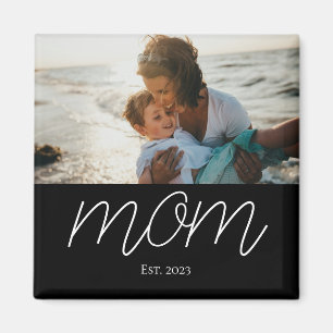 Imán del Día de la Madre Establecido por Mamá