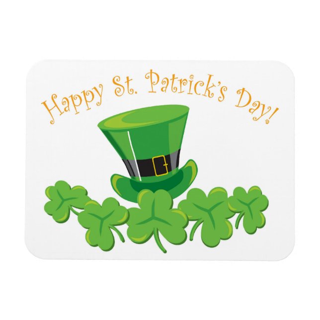 Imán del día de San Patricio (Horizontal)