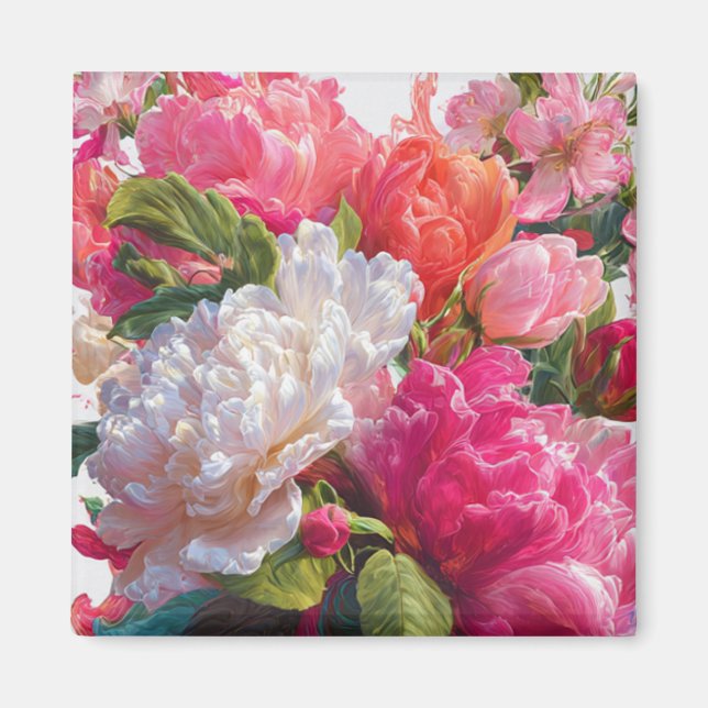 Imán del Día de San Valentín | Romántico, Lindo (Frente)